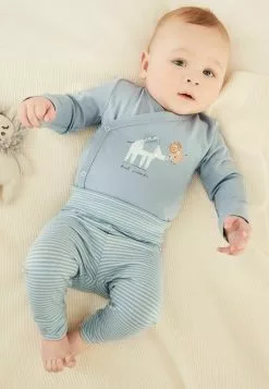 Next Kinder 2 PACK - Body - Blue And Beige Animal