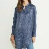 Next Damen GRANDAD - Hemdbluse - Blue Paisley Floral