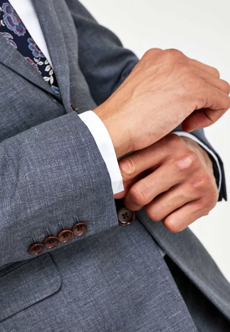 Next Herren SLIM FIT - Anzugsakko - Light Blue 5 Next Herren SLIM FIT - Anzugsakko - Light Blue – Bild 5