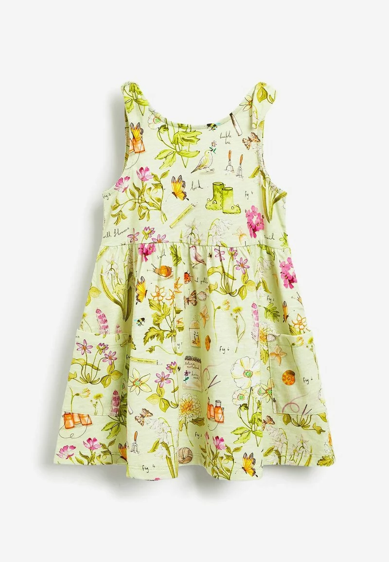 Next Kinder TIE SHOULDER - Jerseykleid - Green 7 Next Kinder TIE SHOULDER - Jerseykleid - Green – Bild 7