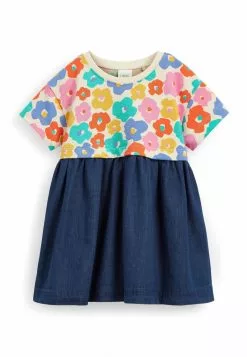 Next Kinder MISCHUNG BLUMEN - Freizeitkleid - Cream