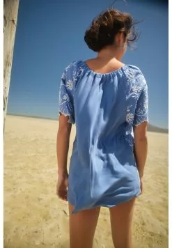 Next Damen SHORT SLEEVE - Bluse - Blue White -Next Großes Kaufhaus 609fe2d6ef0b422b9d4e8913a523649e