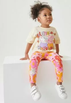 Next Kinder SET - Leggings - Hosen - Orange Peppa Pig -Next Großes Kaufhaus 60a6824b94d14e11a3b2fe093483bb8e