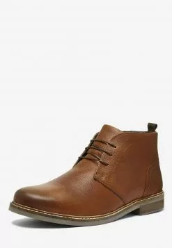 Next WAXY FINISH - Schnürstiefelette - Tan | Herren