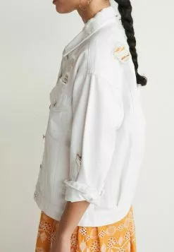 Next Damen OVERSIZED - Jeansjacke - White 7 Next Damen OVERSIZED - Jeansjacke - White -Next Großes Kaufhaus 60f8872de00e4758ad65594ef64722d5