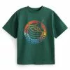 Next Kinder SHORT SLEEVE GRAPHIC - T-Shirt Print - Green Rainbow Skate