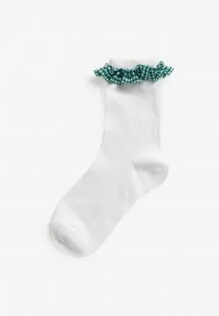 Next 5 PACK - Socken - White/green | Kinder -Next Großes Kaufhaus 61a2a8ff66734134886c8e69f29338be