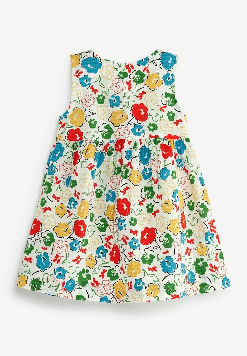 Next Kinder TEXTURED - Freizeitkleid - Red Blue Floral 2 Next Kinder TEXTURED - Freizeitkleid - Red Blue Floral – Bild 2