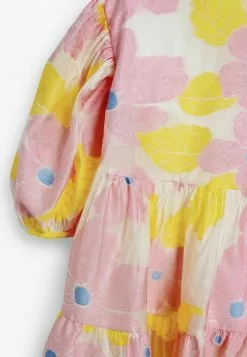Next Kinder JACQUARD TIERED - Freizeitkleid - Pink -Next Großes Kaufhaus 6262e94f9fa44855821e4307cb4b7fa2