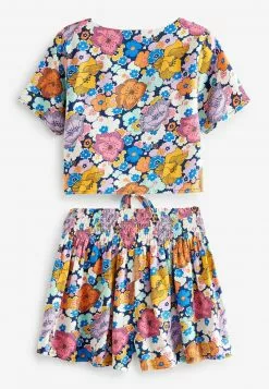 Next Kinder PRINTED CO-ORD SET - Shorts - Multi Floral Print -Next Großes Kaufhaus 62ab3698582340d7bf2a7c3e397a9c4a