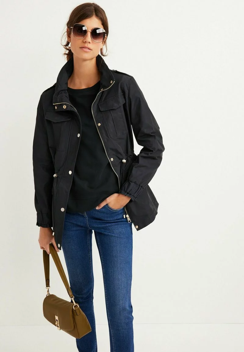 Next Damen GLAM SHOWER - Regenjacke / Wasserabweisende Jacke - Black 1 Next Damen GLAM SHOWER - Regenjacke / Wasserabweisende Jacke - Black