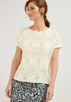 Next Damen T-Shirt Print - Neutral