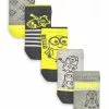 Next Kinder 5 PACK - Socken - Black Grey Yellow Minions