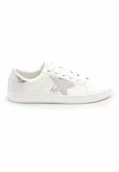 Next FOREVER COMFORT STAR - Sneaker Low - White And Silver | Damen