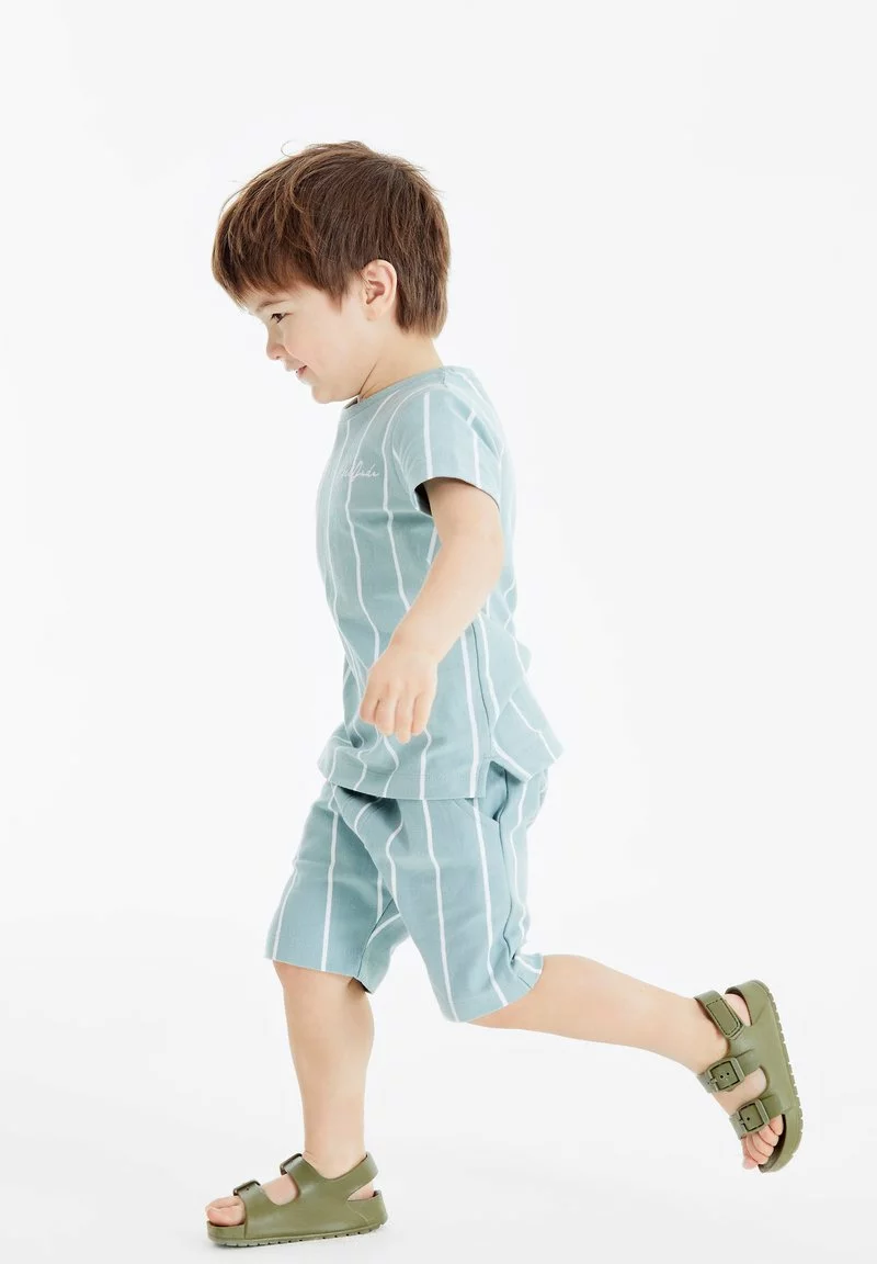 Next Kinder VERTICAL STRIPE SET - Shorts - Blue 2 Next Kinder VERTICAL STRIPE SET - Shorts - Blue – Bild 2