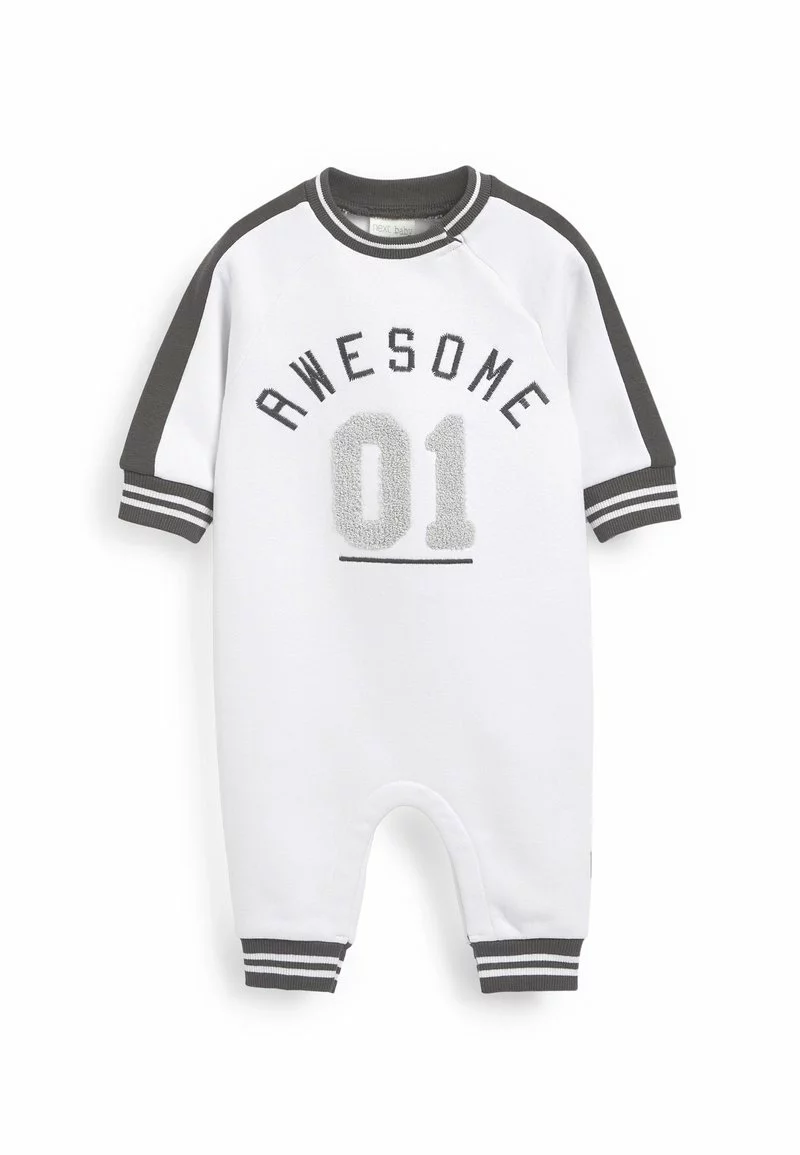 Next Kinder VARSITY (0MTHS-3YRS) - Strampler - White 1 Next Kinder VARSITY (0MTHS-3YRS) - Strampler - White