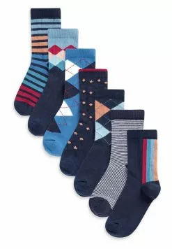 Next Kinder 7 PACK - Socken - Mottled Blue