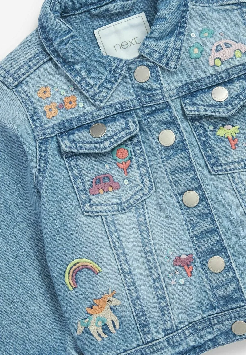 Next Kinder UNICORN - Jeansjacke - Blue Denim 3 Next Kinder UNICORN - Jeansjacke - Blue Denim – Bild 3