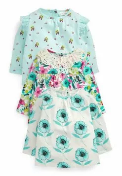 Next Kinder 3 PACK SHORT SLEEVE - Langarmshirt - Blue