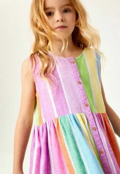 Next Kinder BUTTONED (3-16YRS) - Blusenkleid - Rainbow -Next Großes Kaufhaus 6537b9af51094817aced5eb5f72cce63