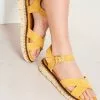 Next Damen FOREVER COMFORT - Plateausandalette - Ochre