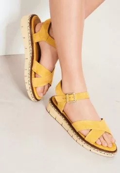 Next Damen FOREVER COMFORT - Plateausandalette - Ochre