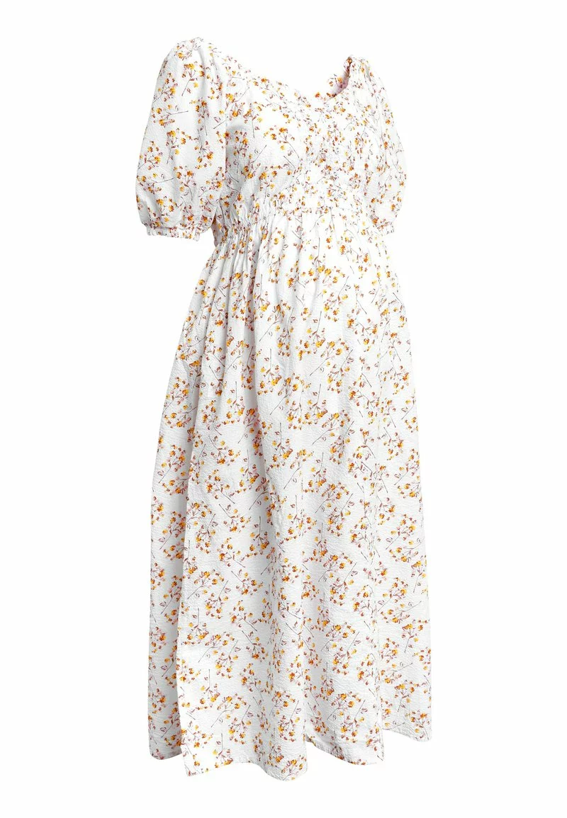 Next Damen PUFF SLEEVE - Freizeitkleid - Pink Floral Print 6 Next Damen PUFF SLEEVE - Freizeitkleid - Pink Floral Print – Bild 6