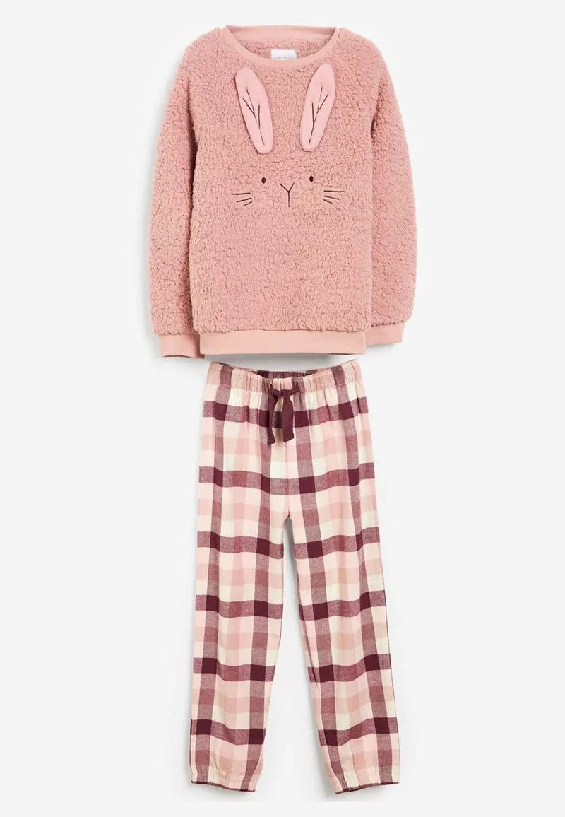 Next Kinder BUNNY LOUNGE SET - Nachtwäsche Set - Pink 1 Next Kinder BUNNY LOUNGE SET - Nachtwäsche Set - Pink