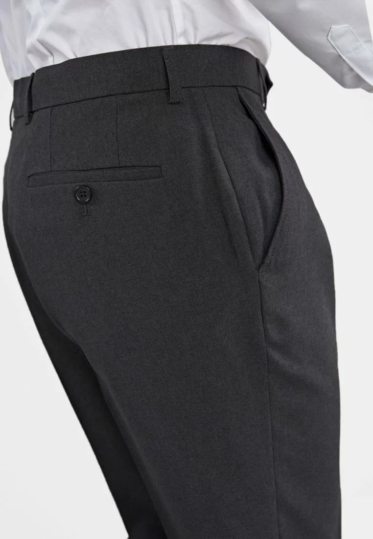 Next Herren Stoffhose - Dark Grey 3 Next Herren Stoffhose - Dark Grey – Bild 3