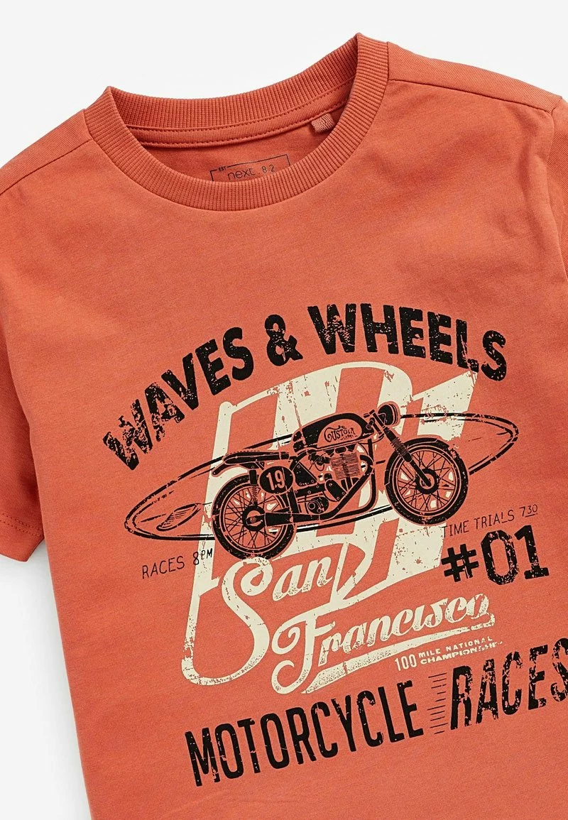 Next T-Shirt Print - Brown,white | Kinder 4 Next T-Shirt Print - Brown,white | Kinder – Bild 4