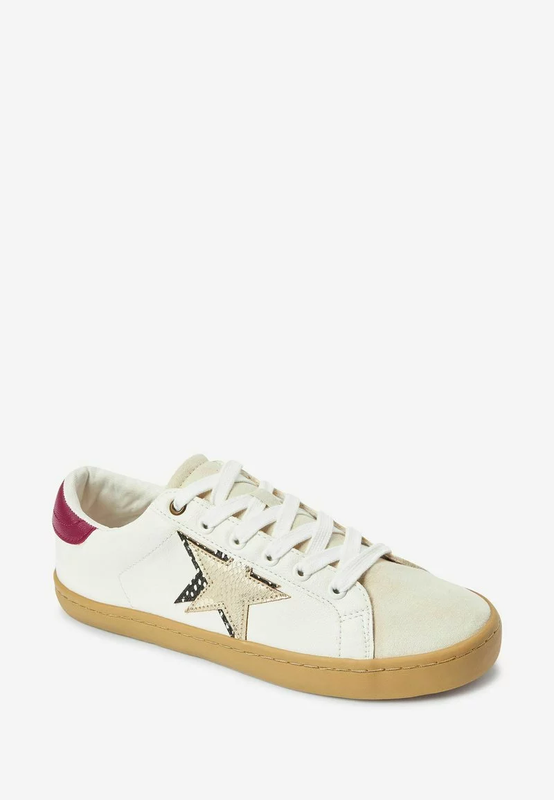 Next FOREVER COMFORT STAR - Sneaker Low - White With Red | Damen 2 Next FOREVER COMFORT STAR - Sneaker Low - White With Red | Damen – Bild 2