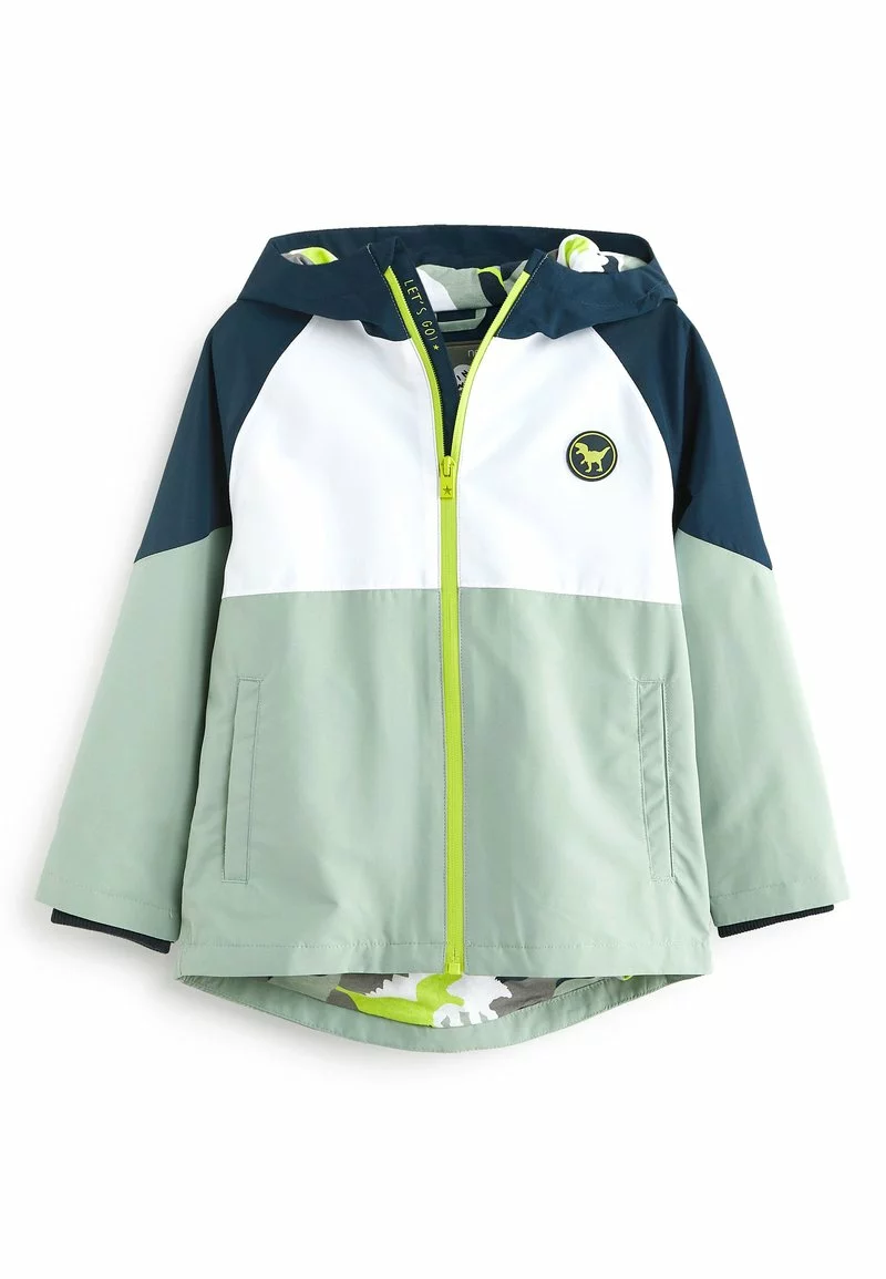 Next Kinder Outdoorjacke - Teal Blue Colourblock 4 Next Kinder Outdoorjacke - Teal Blue Colourblock – Bild 4
