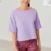 Next BOXY - T-Shirt Basic - Lilac Purple | Damen