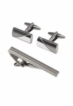 Next Herren Manschettenknopf - Metallic Grey