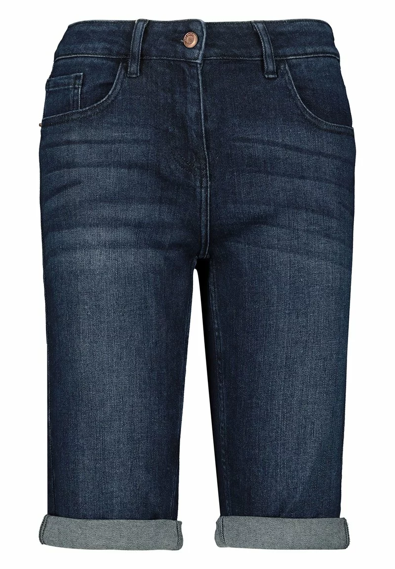 Next Damen Jeans Shorts - Dark Blue 3 Next Damen Jeans Shorts - Dark Blue – Bild 3