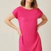 Next Damen Jerseykleid - Pink