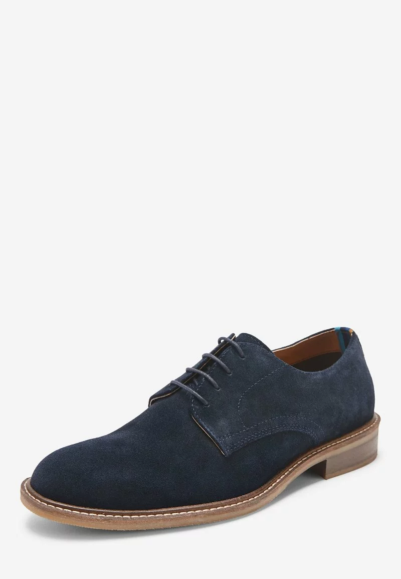 Next NAVY SUEDE DERBY SHOES - Business-Schnürer - Blue | Herren 3 Next NAVY SUEDE DERBY SHOES - Business-Schnürer - Blue | Herren – Bild 3