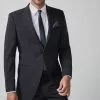 Next Herren NAVY SLIM FIT MORNING SUIT JACKET - Anzugsakko - Blue