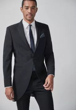 Next Herren NAVY SLIM FIT MORNING SUIT JACKET - Anzugsakko - Blue