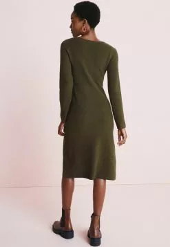 Next Strickkleid - Khaki | Damen -Next Großes Kaufhaus 6943cd501fee43de8bb411274492b63f