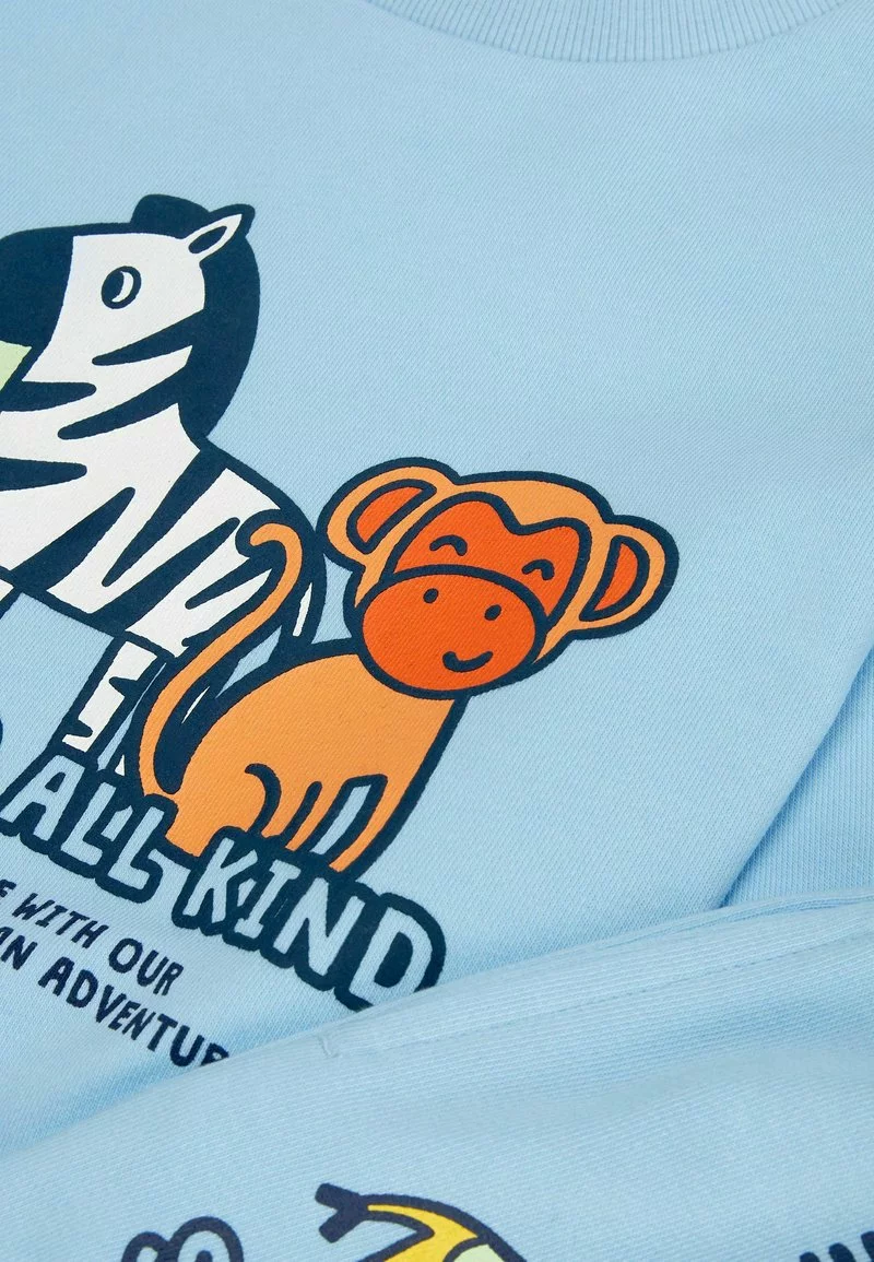 Next Kinder Sweatshirt - Pale Blue Safari 6 Next Kinder Sweatshirt - Pale Blue Safari – Bild 6