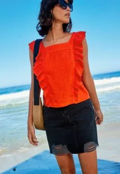 Next Damen Bluse - Red