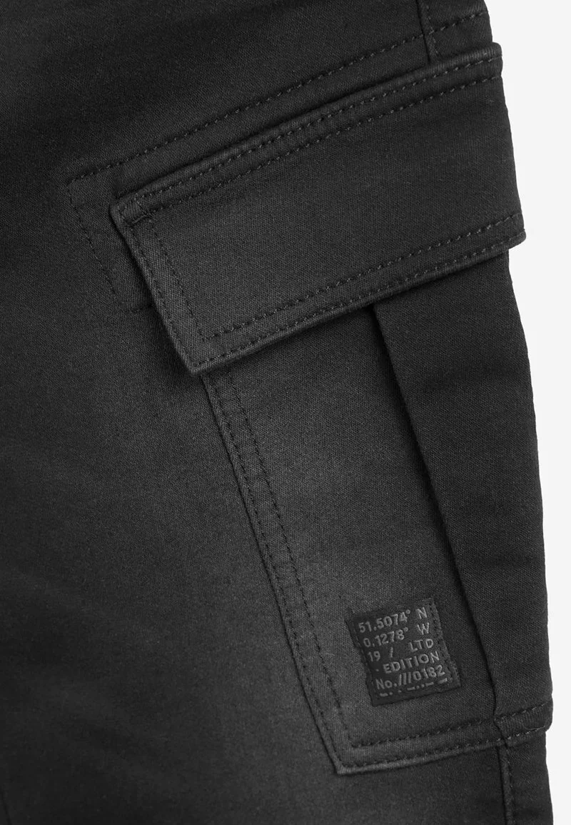 Next Kinder Cargohose - Black Denim 3 Next Kinder Cargohose - Black Denim – Bild 3