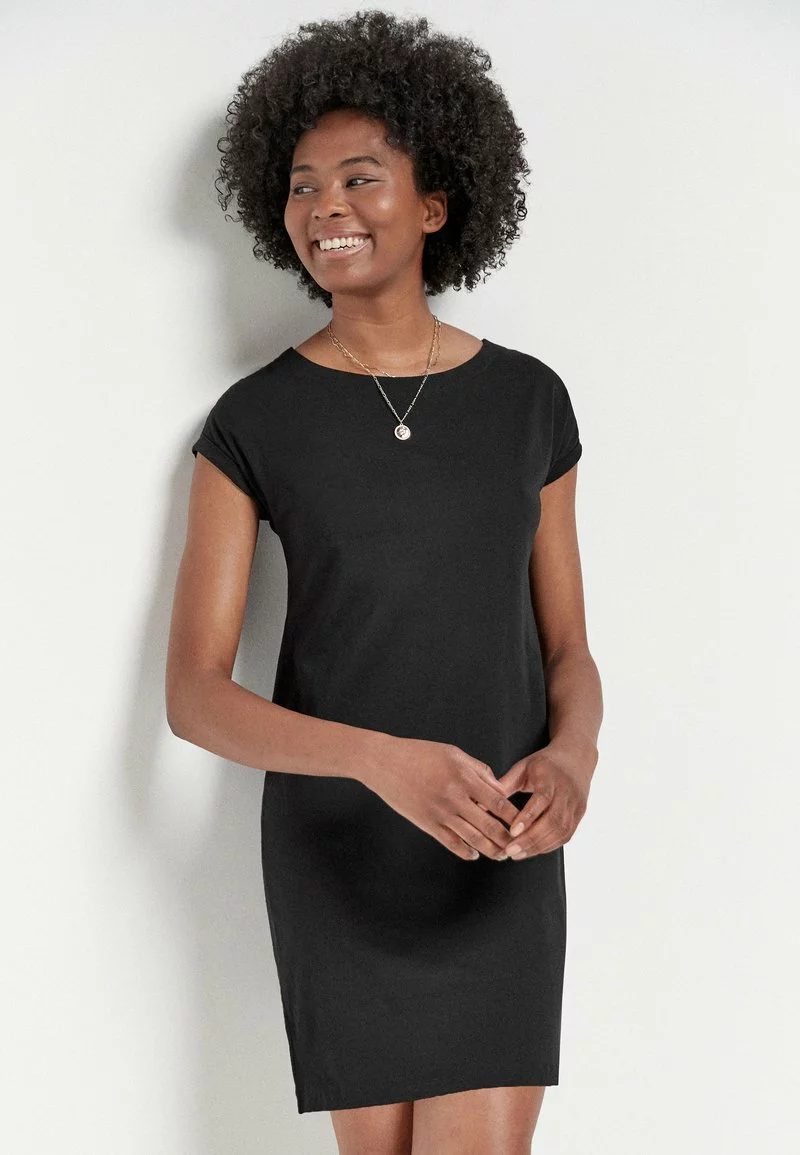 Next Damen RELAXED CAPPED SLEEVE - Strandaccessoire - Black 1 Next Damen RELAXED CAPPED SLEEVE - Strandaccessoire - Black