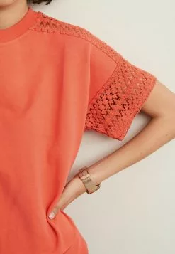 Next Damen SHORT SLEEVE CROCHET - T-Shirt Print - Red 7 Next Damen SHORT SLEEVE CROCHET - T-Shirt Print - Red -Next Großes Kaufhaus 69a8920eaaa14d72926ceb19733f805d