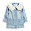 Next Kinder Jeansjacke - Mid Blue Denim