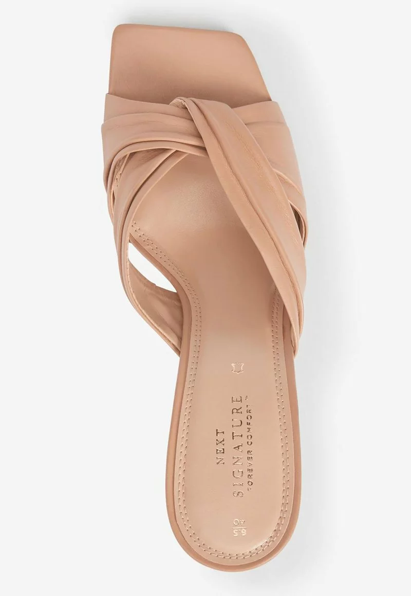 Next Damen Pantolette Hoch - Camel 2 Next Damen Pantolette Hoch - Camel – Bild 2