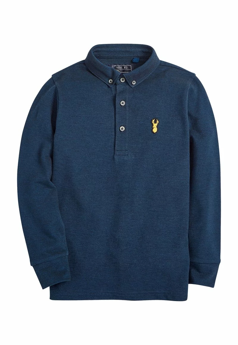Next Kinder LONG SLEEVE - Poloshirt - Dark Blue 1 Next Kinder LONG SLEEVE - Poloshirt - Dark Blue