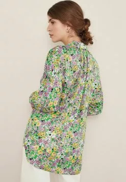 Next Damen JACQUARD - Hemdbluse - Green