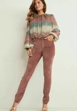 Next Damen Stoffhose - Pink